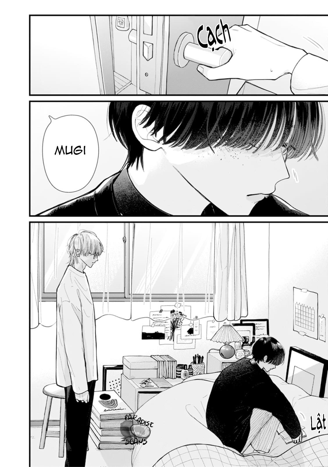 Veil Blue and Gardenia Bouquet - Chap 2