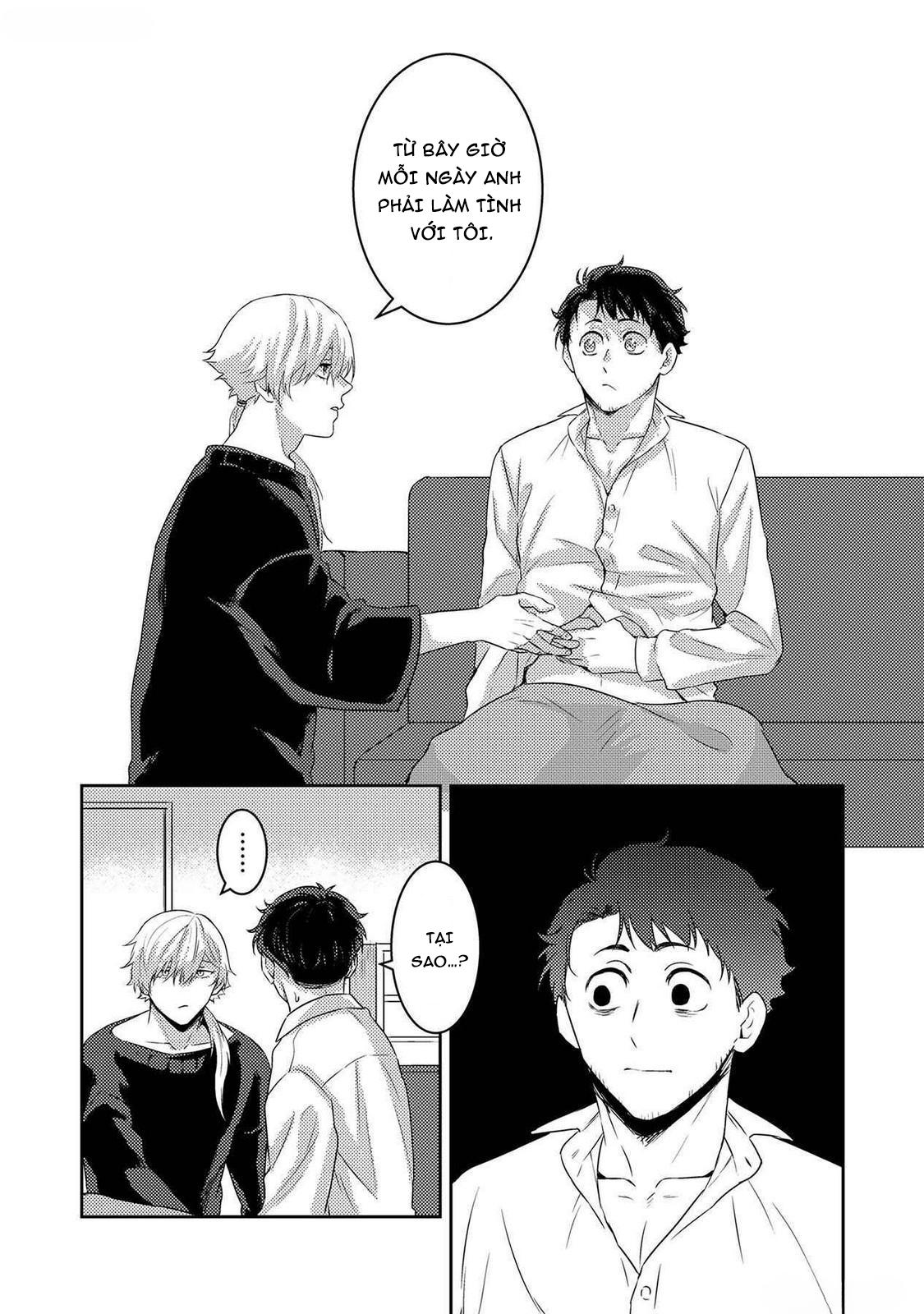 Tôi sẽ trừ tà cho anh vậy nên tôi cho vào nhé - Chap 2