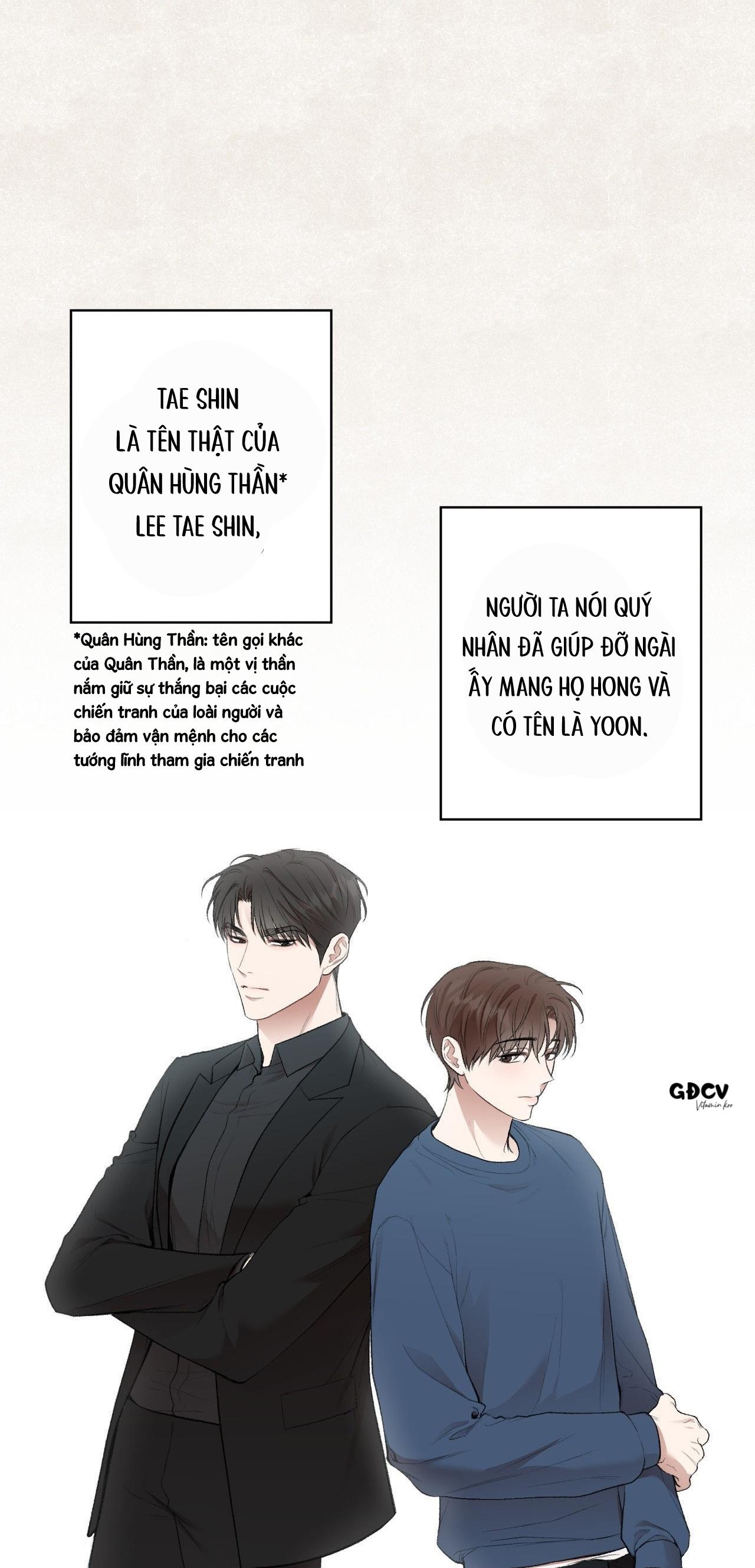 [DROP] SỨ GIẢ TAE SHIN - Chap 0