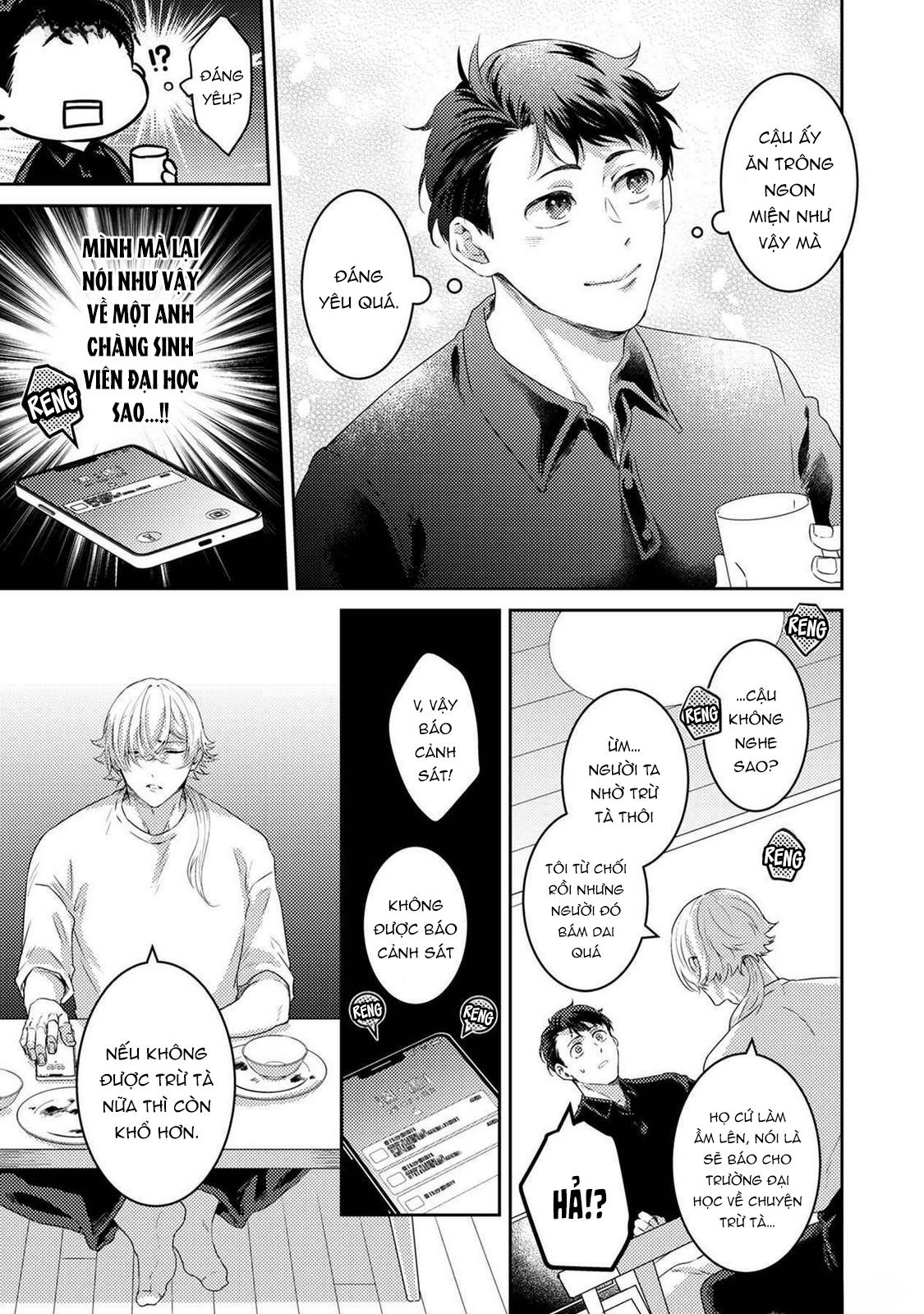 Tôi sẽ trừ tà cho anh vậy nên tôi cho vào nhé - Chap 5