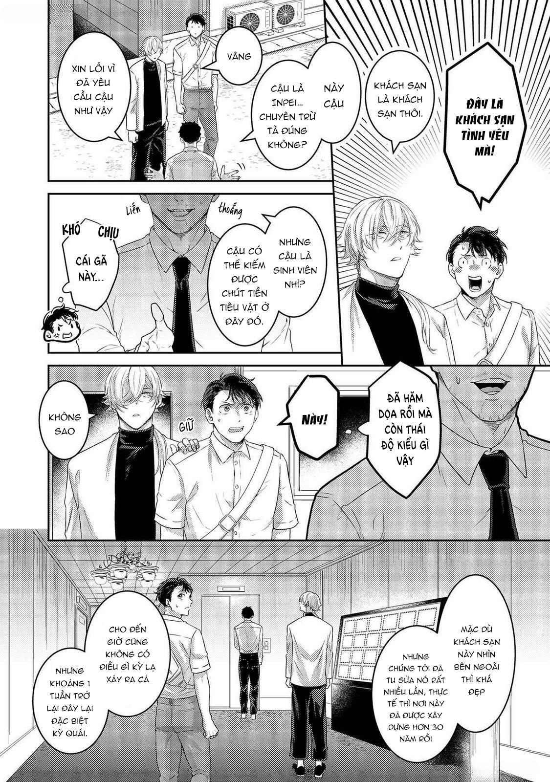 Tôi sẽ trừ tà cho anh vậy nên tôi cho vào nhé - Chap 5