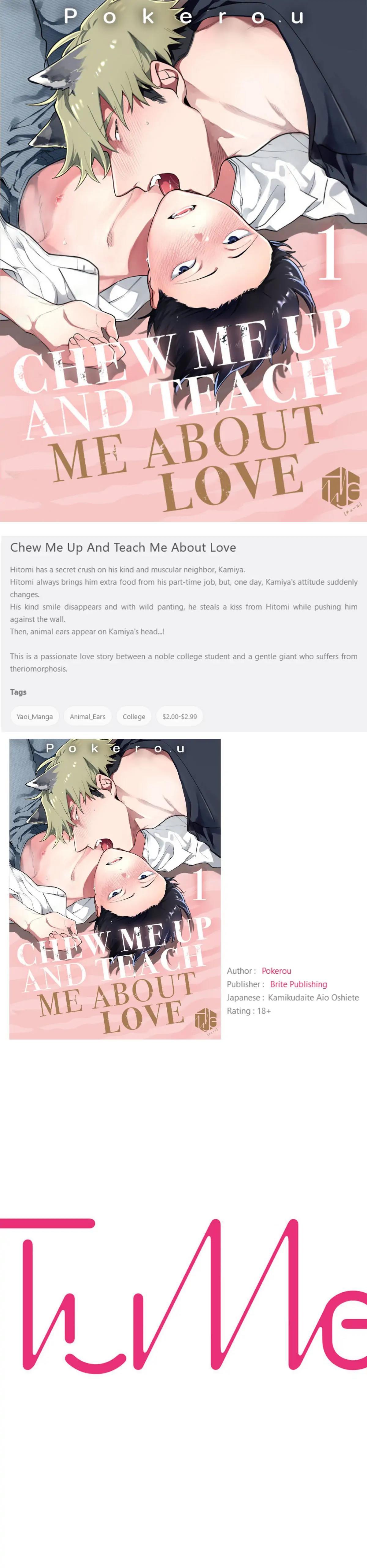 Ngấu nghiến tôi và cho tôi biết thế nào là yêu - Chap 1