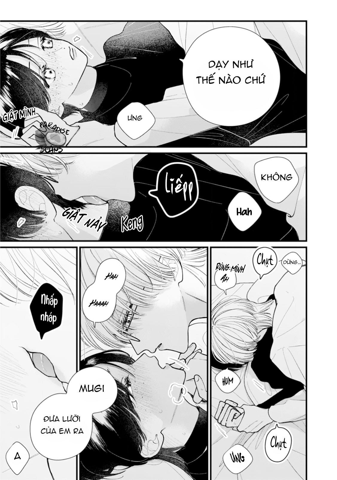 Veil Blue and Gardenia Bouquet - Chap 2