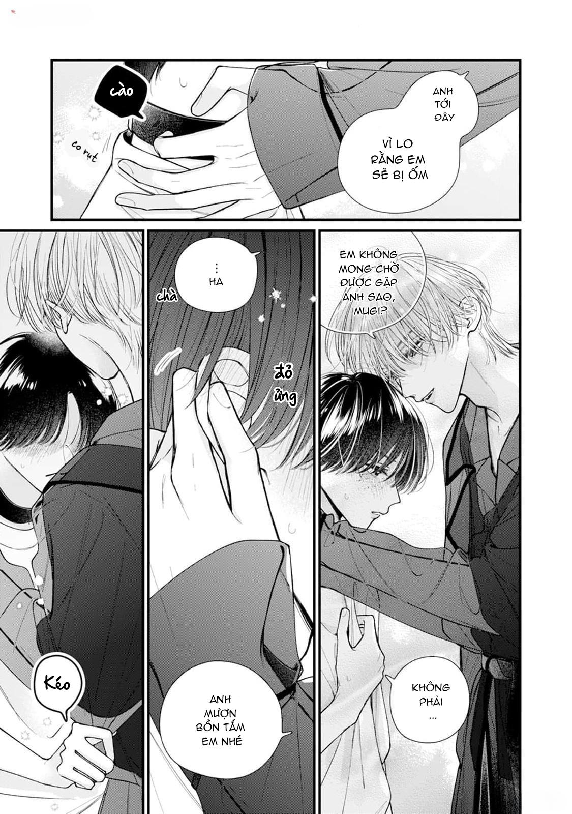 Veil Blue and Gardenia Bouquet - Chap 1