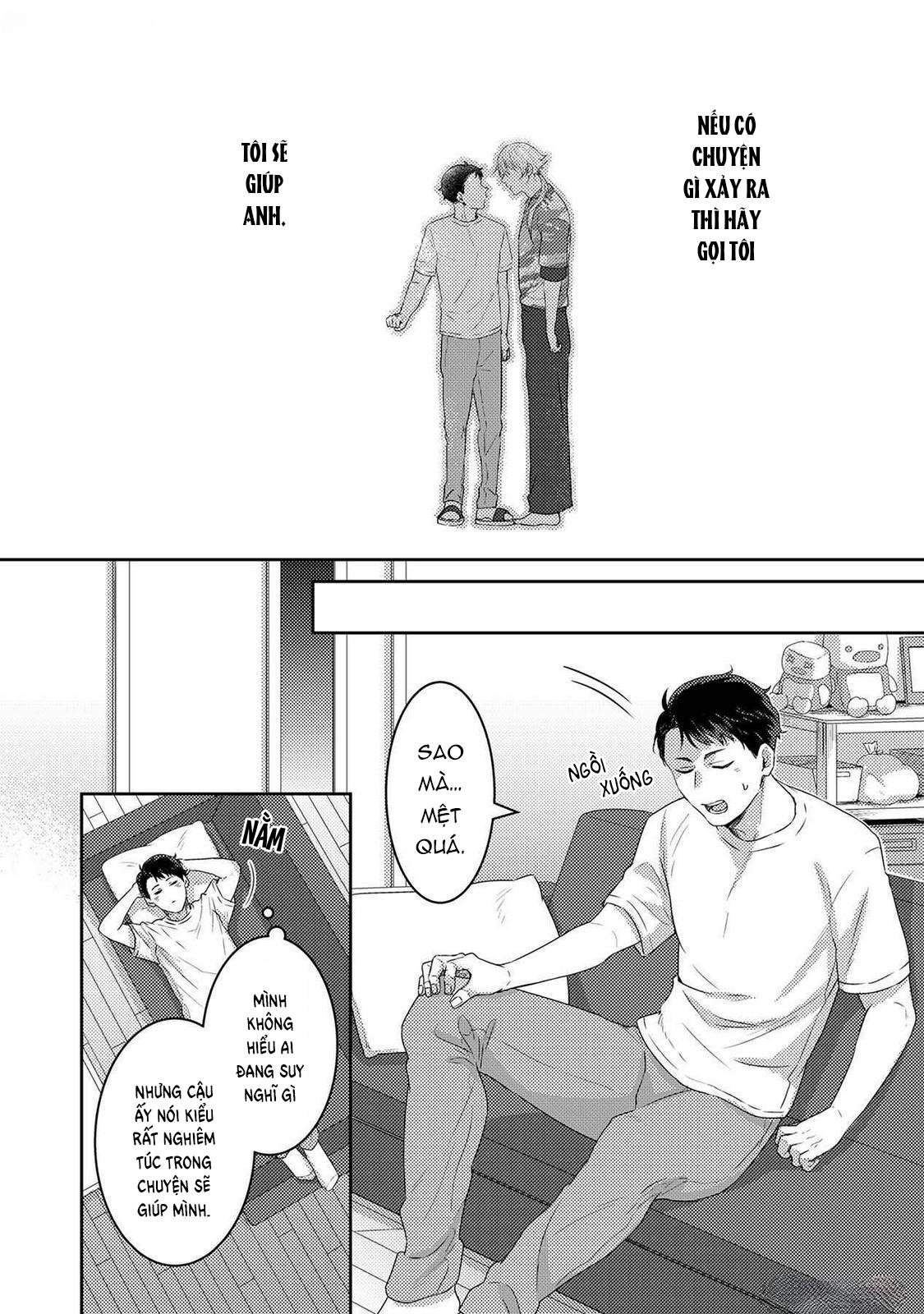 Tôi sẽ trừ tà cho anh vậy nên tôi cho vào nhé - Chap 4