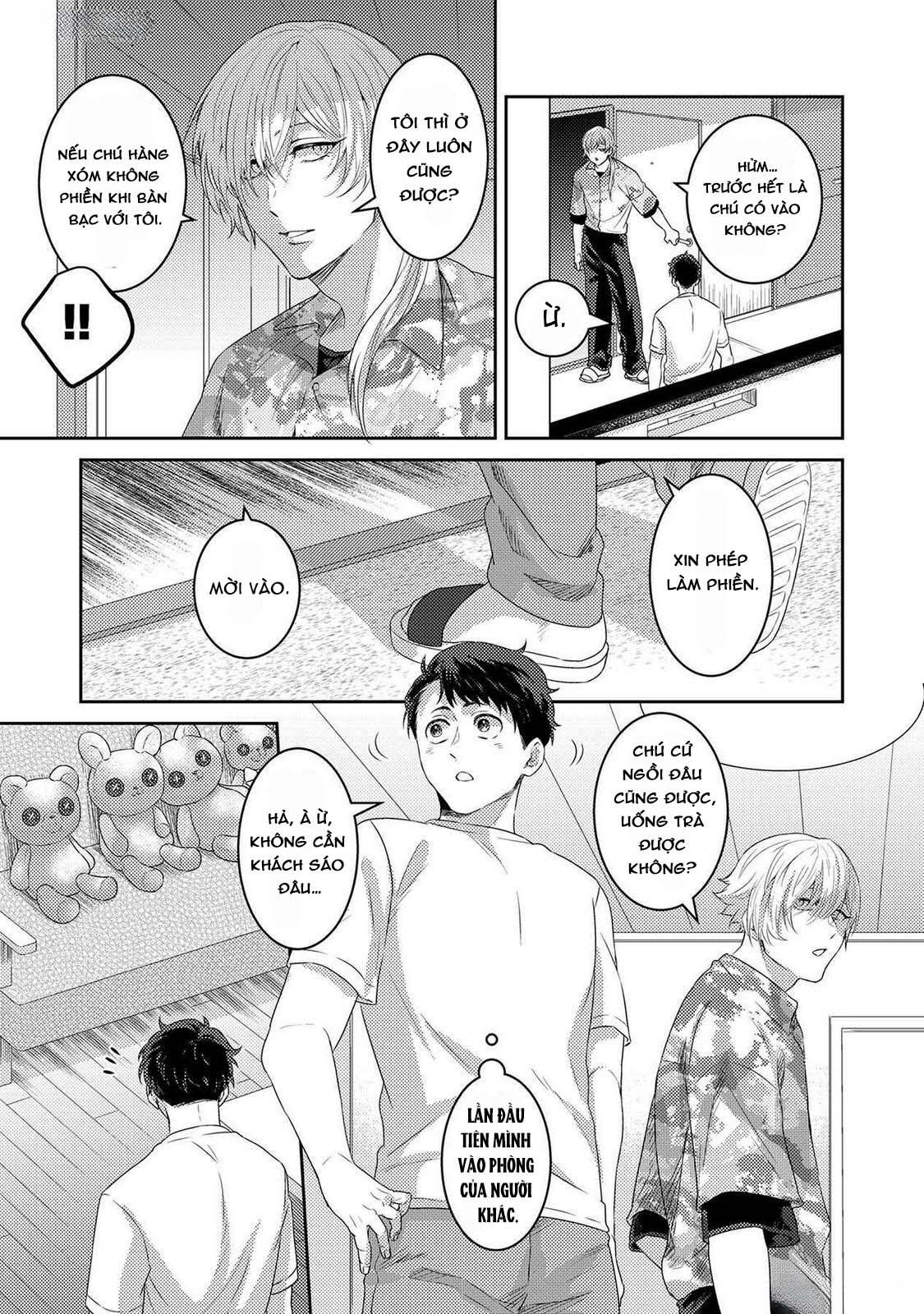 Tôi sẽ trừ tà cho anh vậy nên tôi cho vào nhé - Chap 3