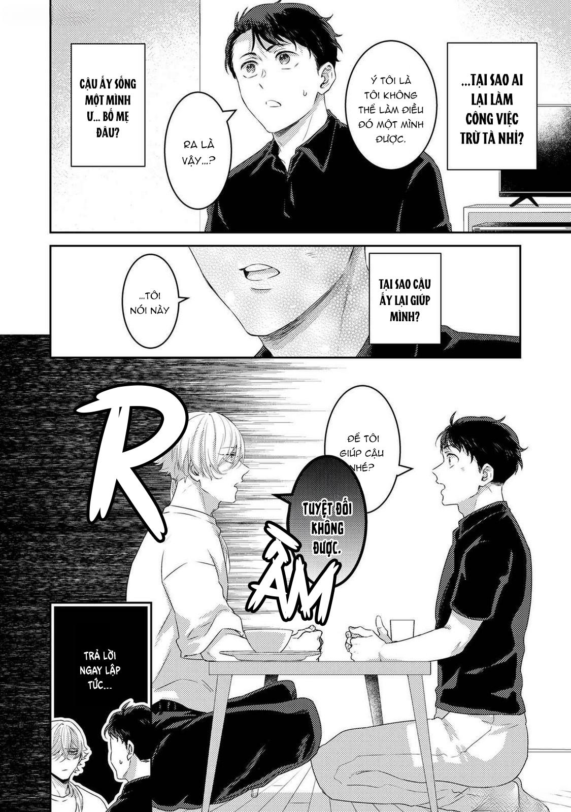 Tôi sẽ trừ tà cho anh vậy nên tôi cho vào nhé - Chap 5