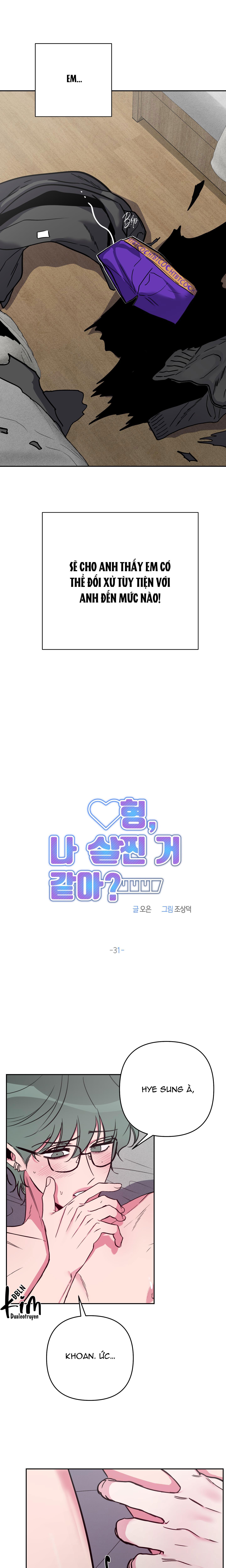 ANH, HÌNH NHƯ EM TĂNG CÂN RỒI - Chap 31