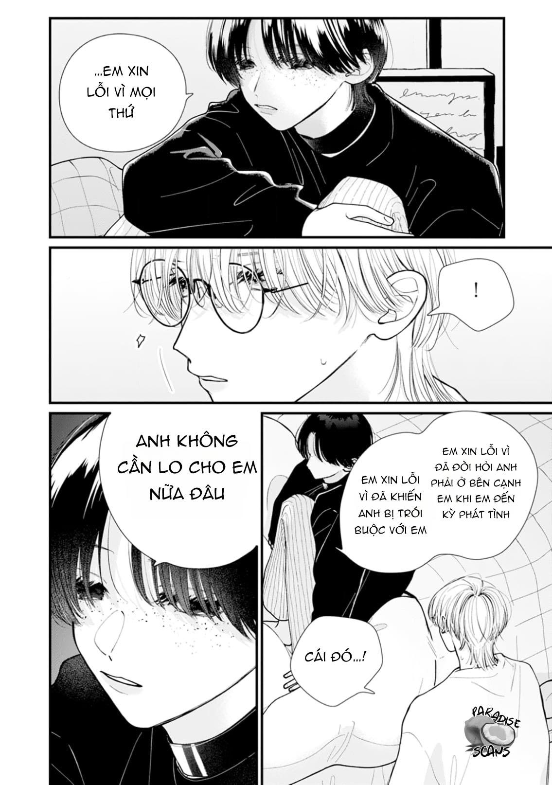 Veil Blue and Gardenia Bouquet - Chap 2