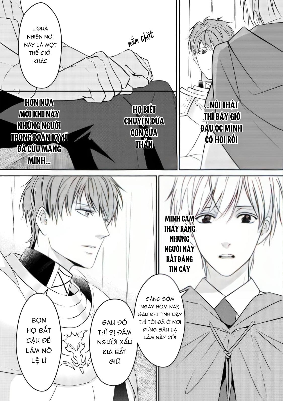 Bị triệu hồi đến dị giới do bị vạ lây và được đội kỵ sĩ mạnh nhất nhặt về - Chap 2