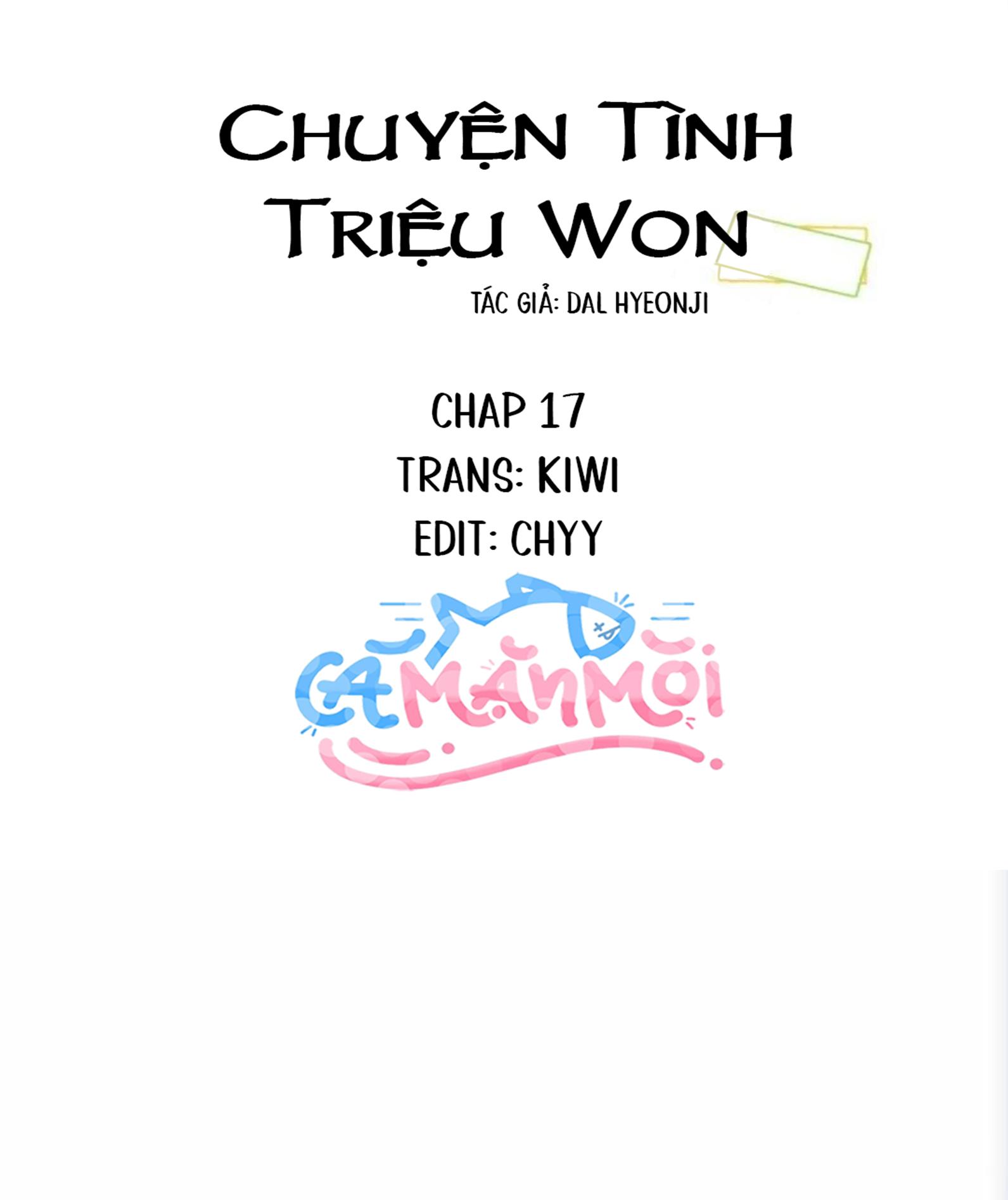 Chuyện Tình Triệu Won - Chap 17