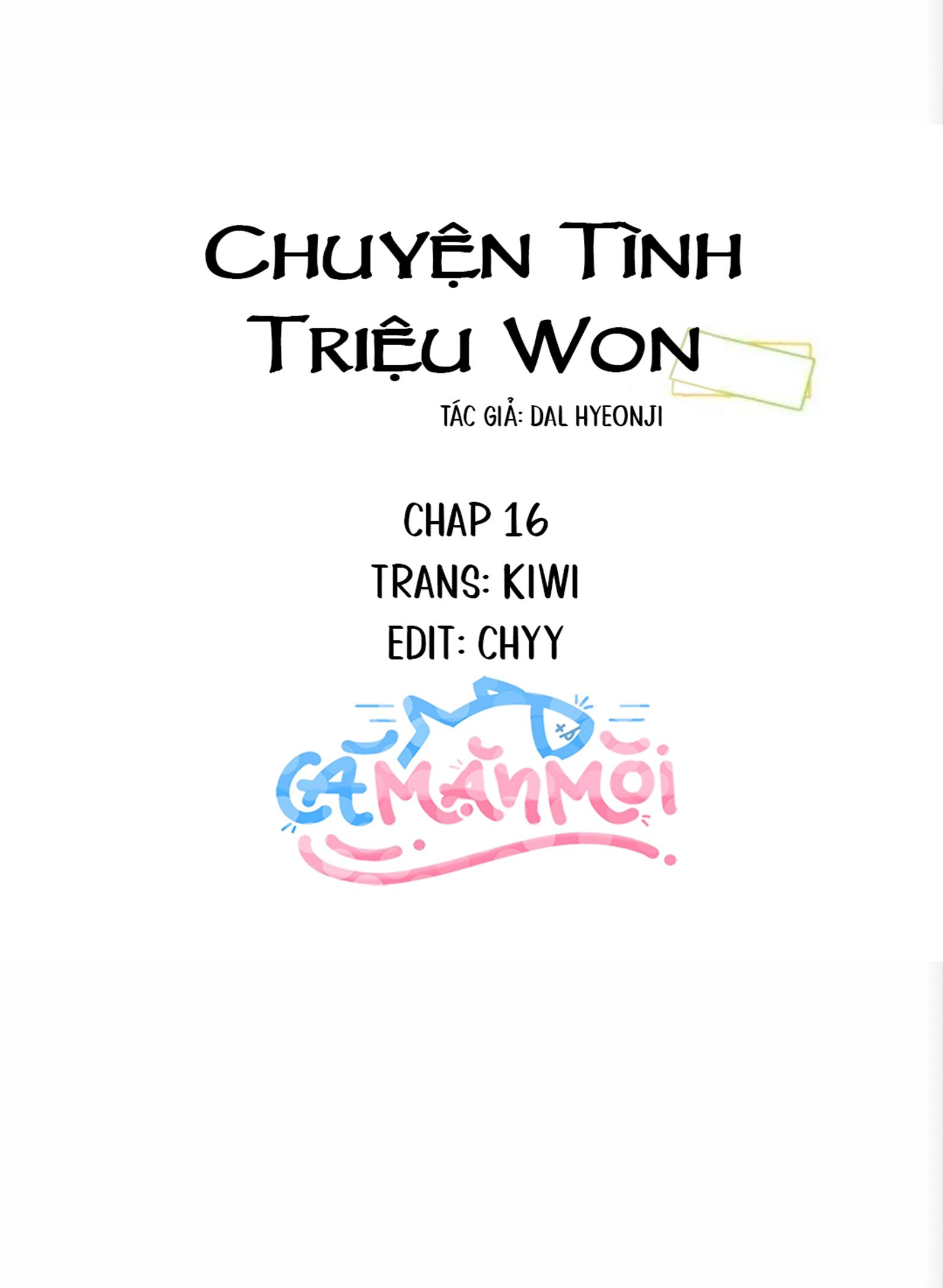 Chuyện Tình Triệu Won - Chap 16
