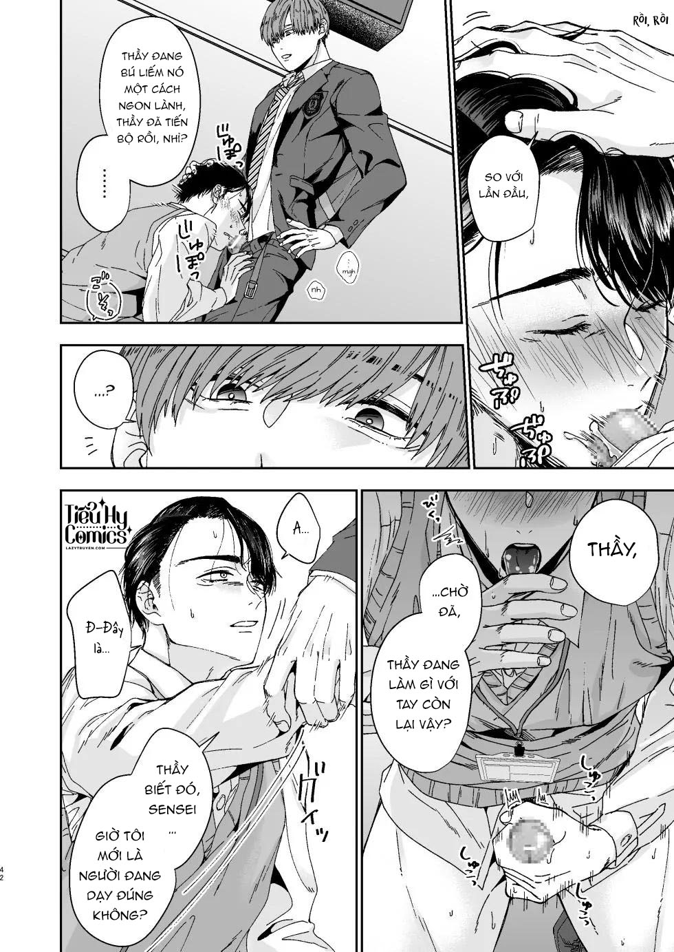 Tôi Bị Học Sinh Của Mình Giáo Huấn Tình Dục Và Làm Đến Hỏng - Chap 3