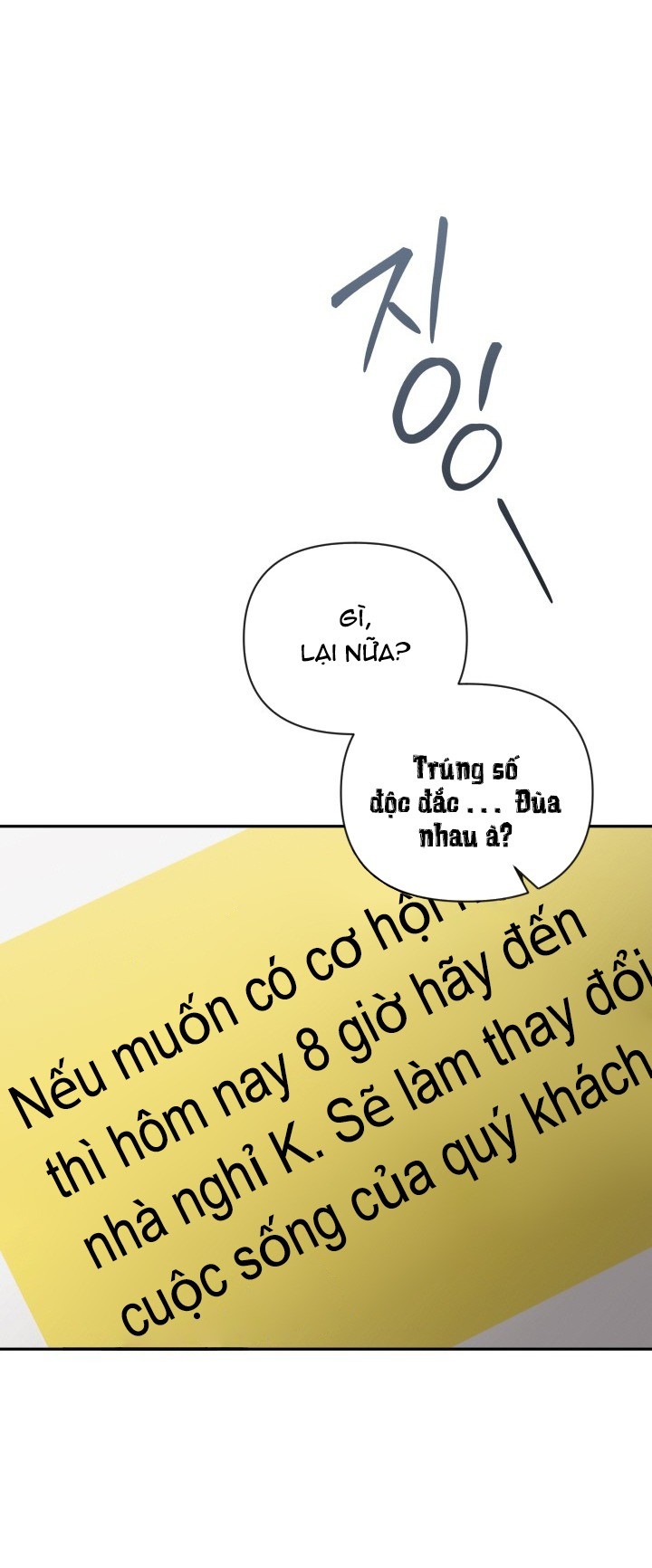 Căn Phòng Vàng Trúng Số Độc Đắc - Chap 1 H+