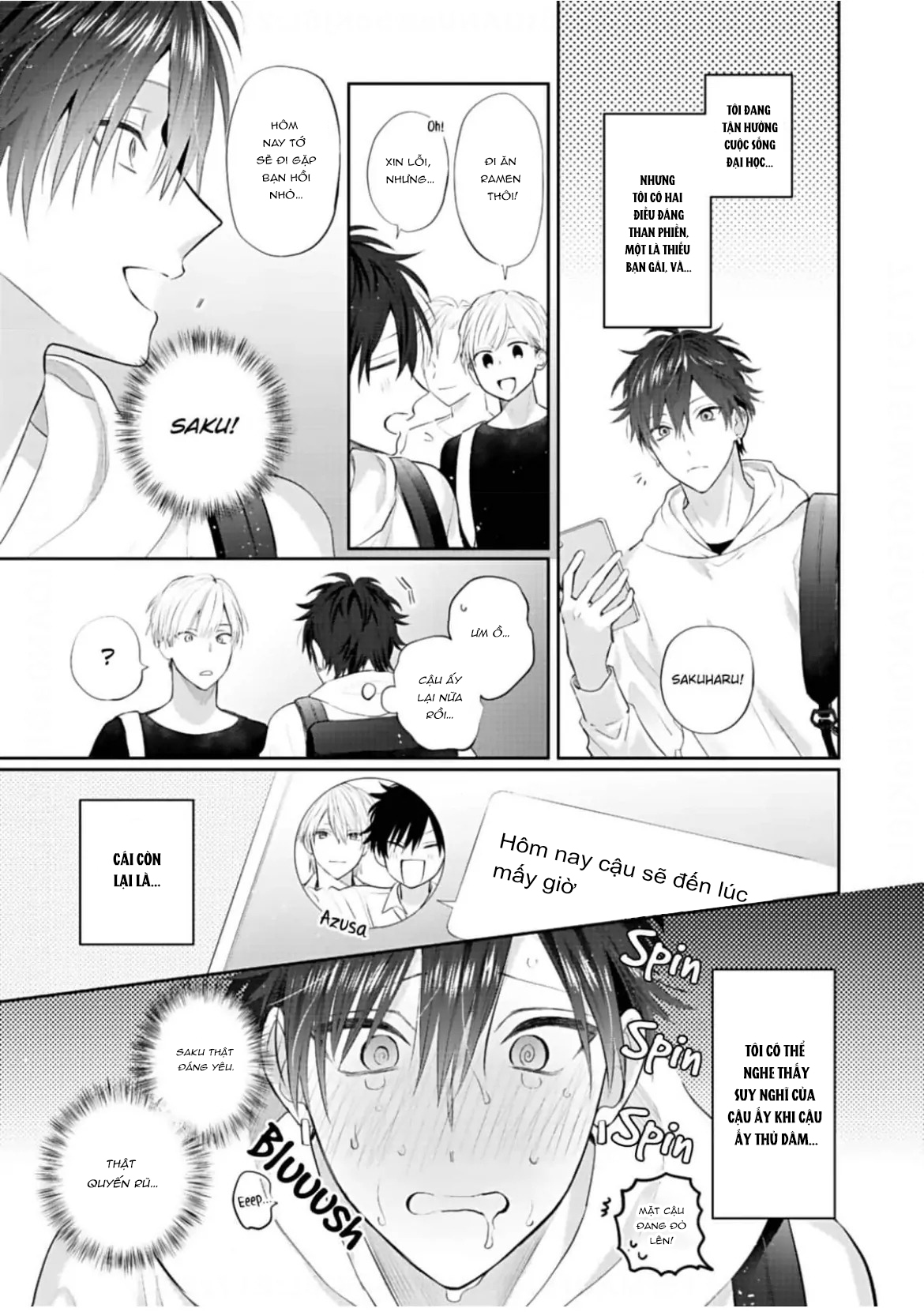 Tôi Có Thể Nghe Thấy Suy Nghĩ Của Bạn Từ Thuở Nhỏ?! - Chap 1 - H+