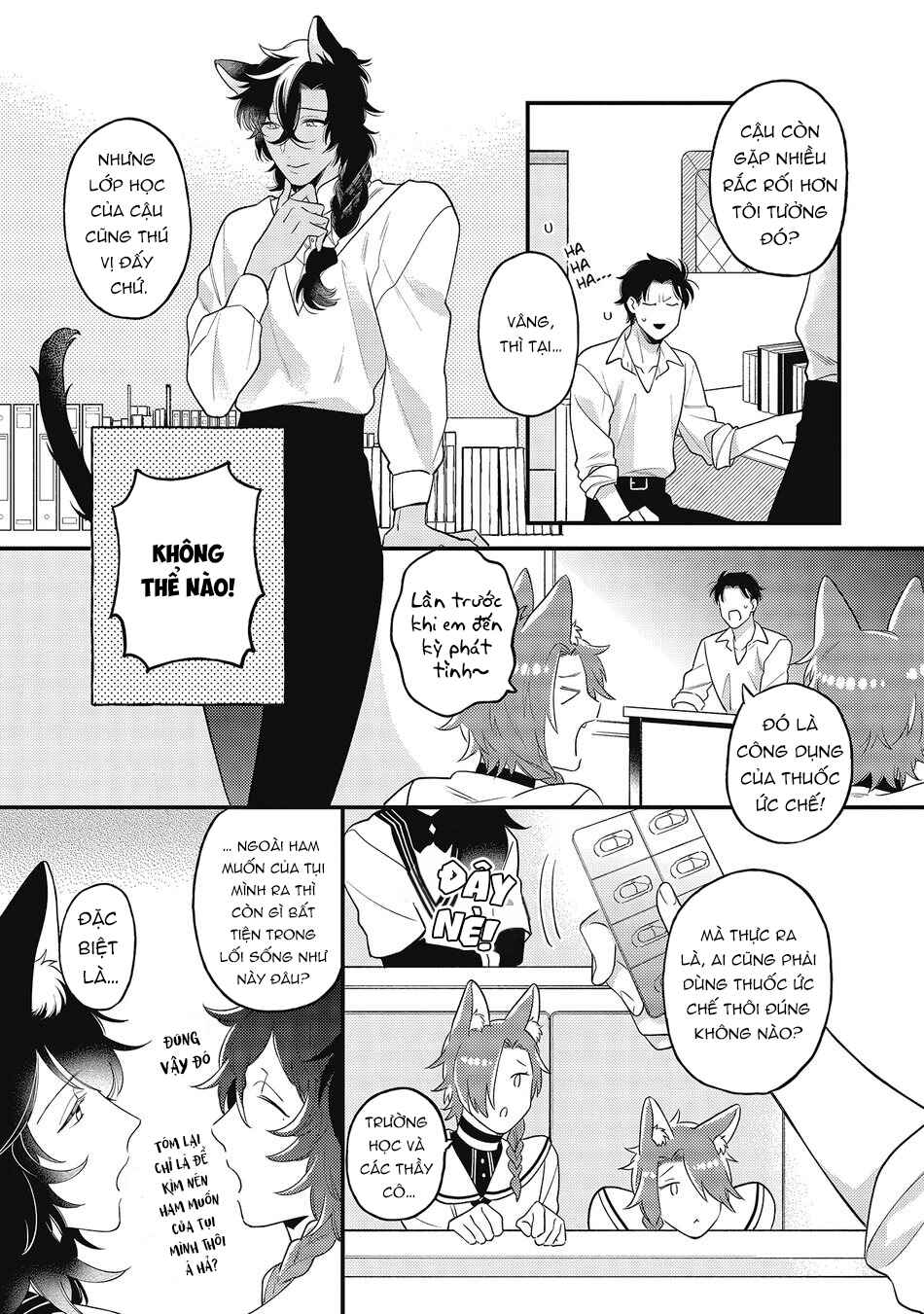 Phương Thức Yêu Đương Với Quái Thú - Chap 3