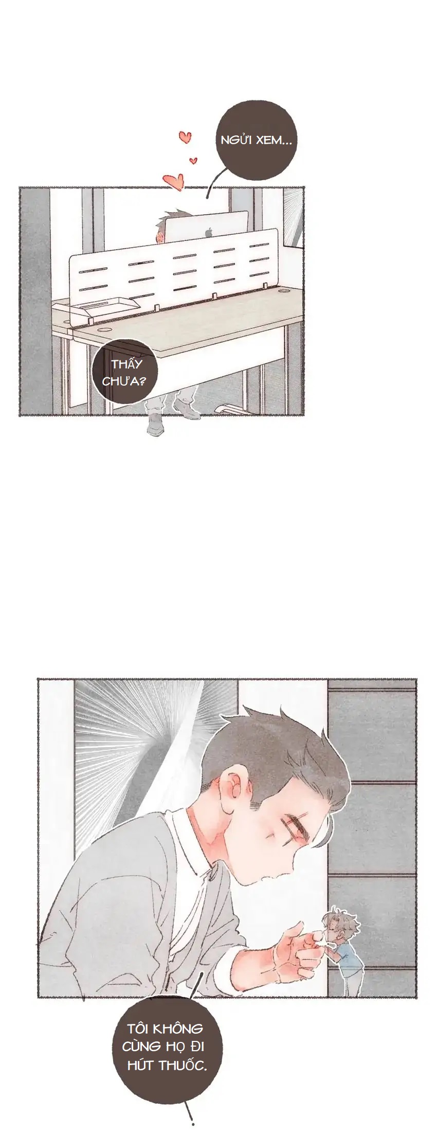 Dấu Khắc Nơi Chân Mày - Chap 12 - Ngày đầu tiên đi làm