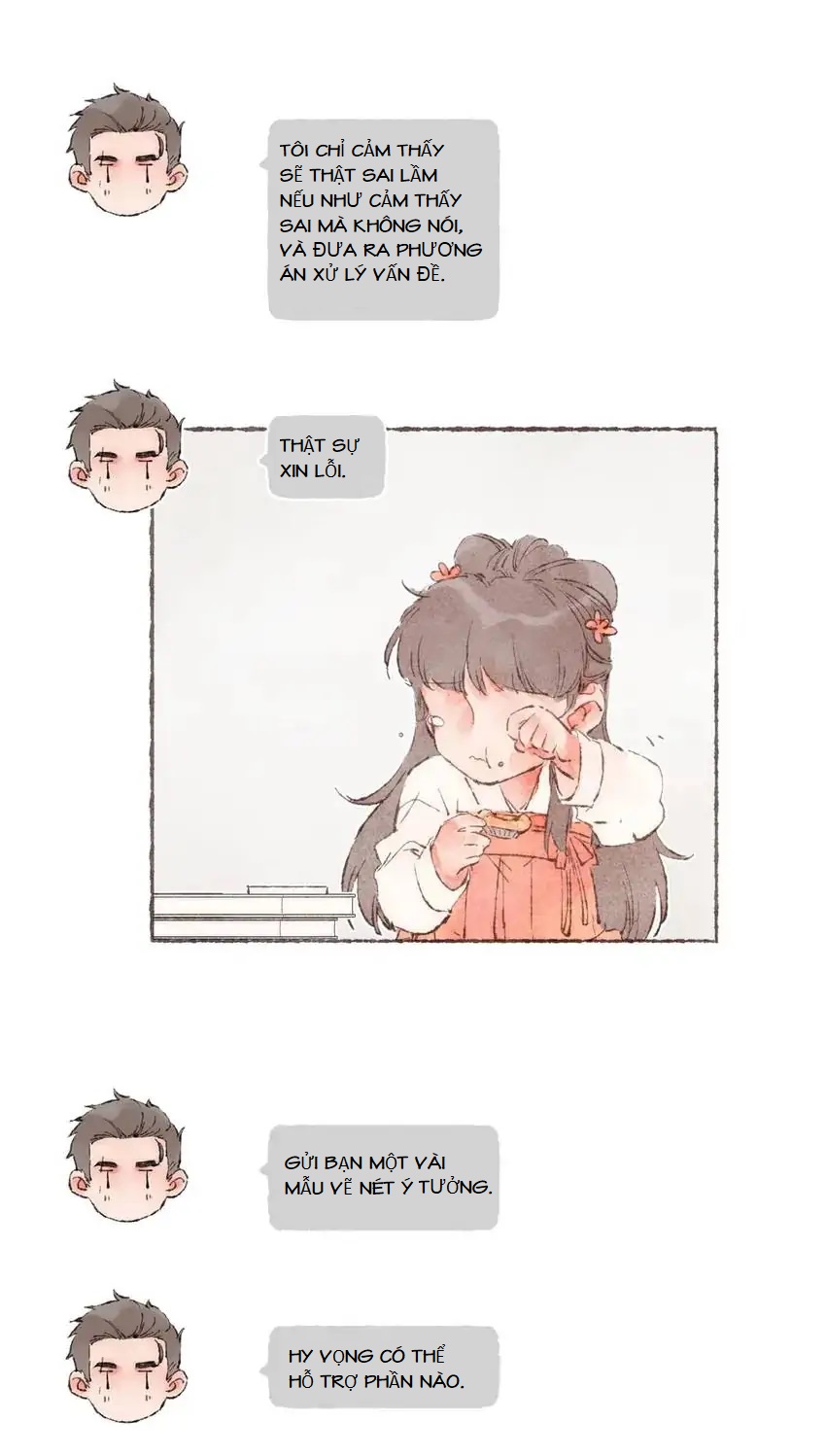 Dấu Khắc Nơi Chân Mày - Chap 16 - Tôi không muốn làm cậu buồn