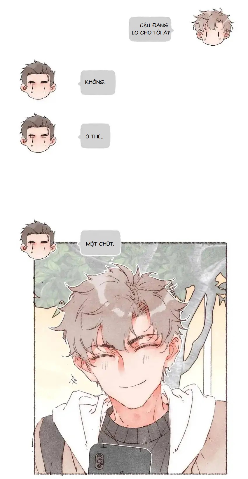 Dấu Khắc Nơi Chân Mày - Chap 16 - Tôi không muốn làm cậu buồn