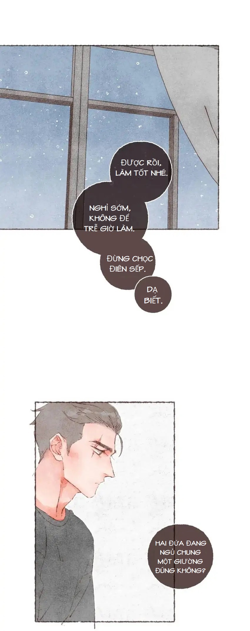 Dấu Khắc Nơi Chân Mày - Chap 13 - Sau giờ làm