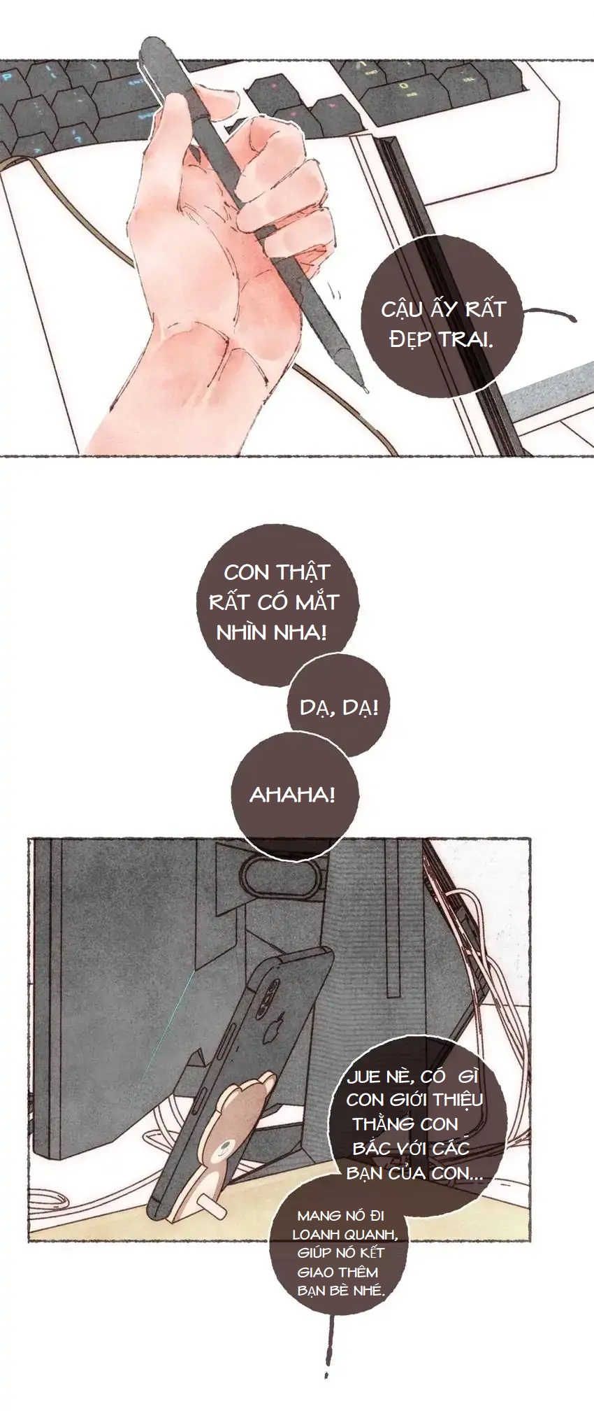 Dấu Khắc Nơi Chân Mày - Chap 13 - Sau giờ làm