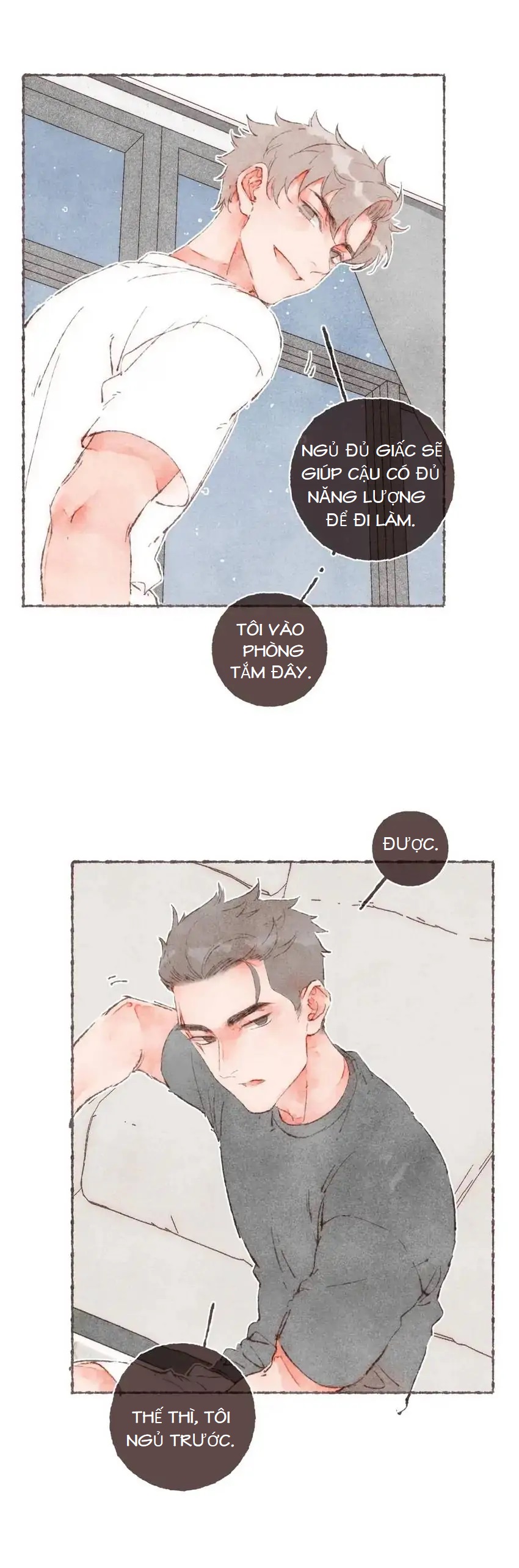 Dấu Khắc Nơi Chân Mày - Chap 13 - Sau giờ làm