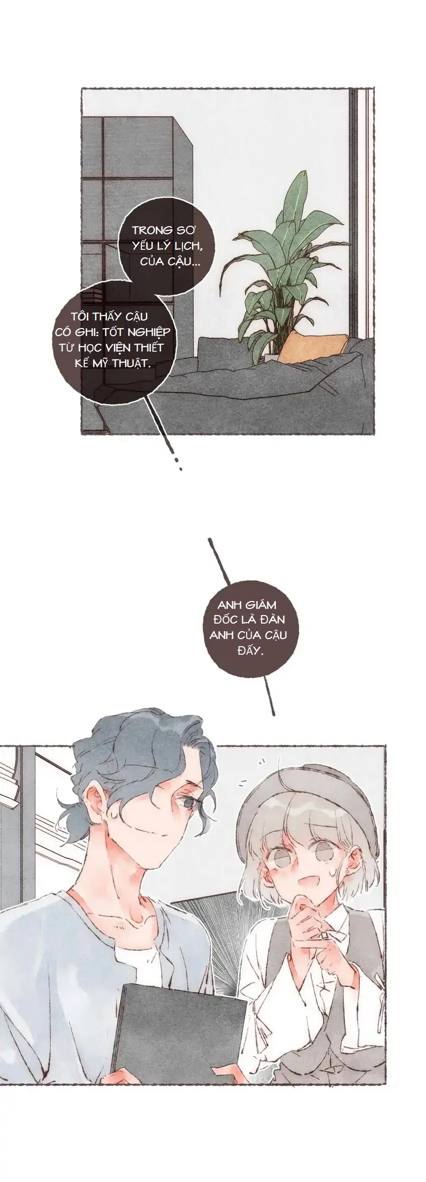 Dấu Khắc Nơi Chân Mày - Chap 8 - Buổi phỏng vấn