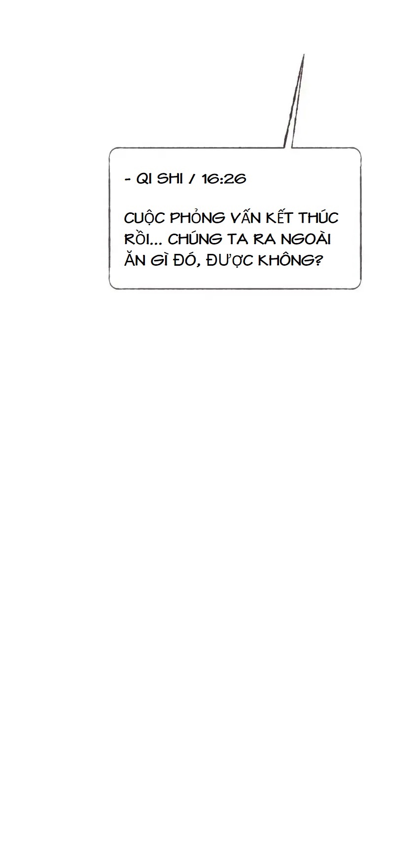 Dấu Khắc Nơi Chân Mày - Chap 8 - Buổi phỏng vấn