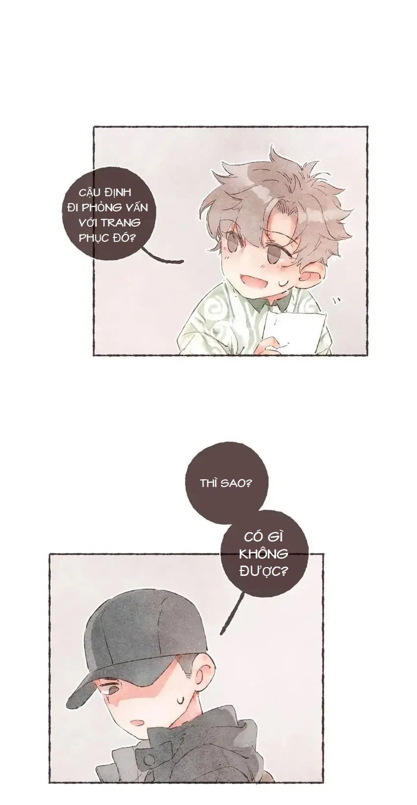 Dấu Khắc Nơi Chân Mày - Chap 3 - Cậu có thể giúp tôi