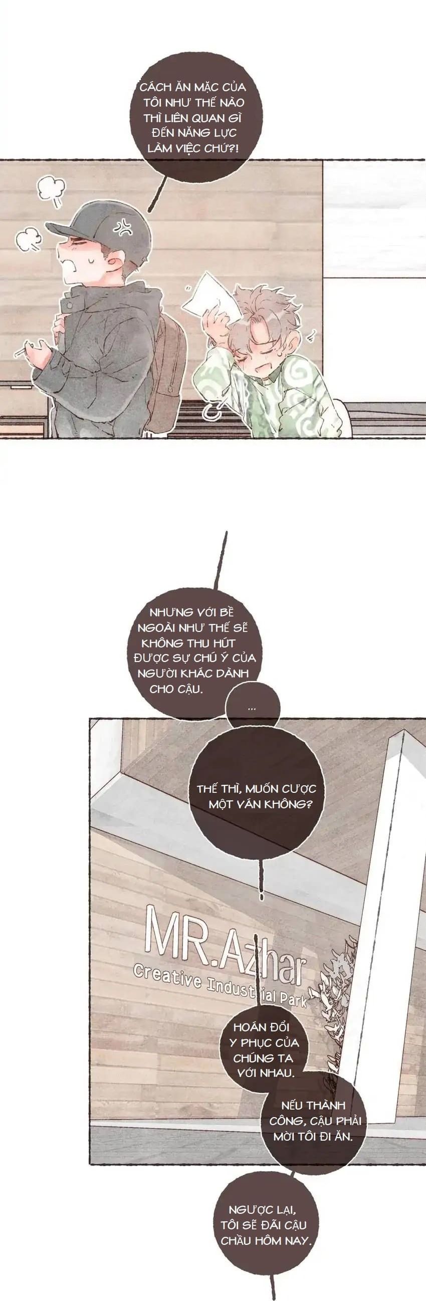 Dấu Khắc Nơi Chân Mày - Chap 3 - Cậu có thể giúp tôi