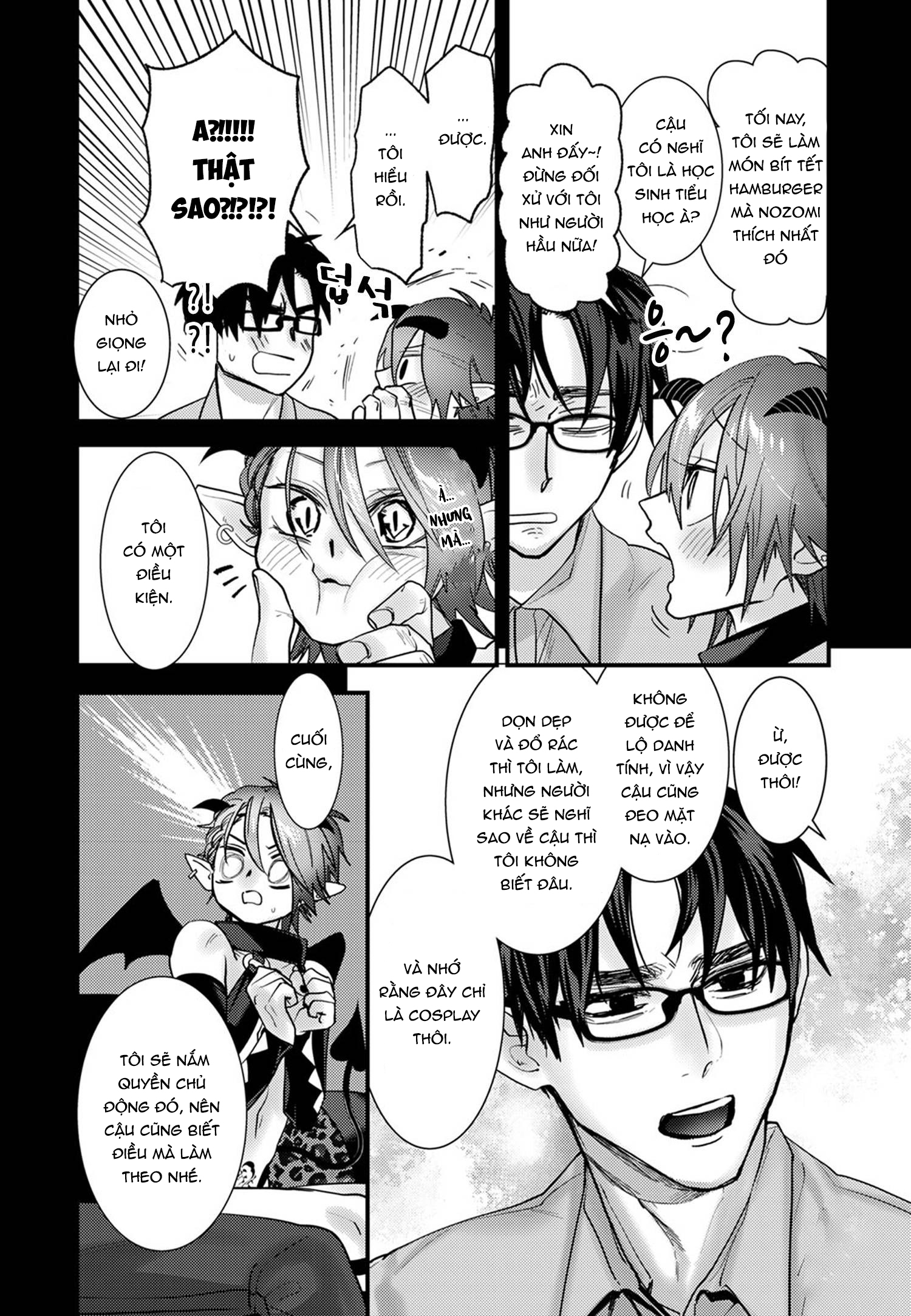 Quỷ Dâm Dục Và Anh Chàng Nhân Viên Size Xl - Chap 3 - H+