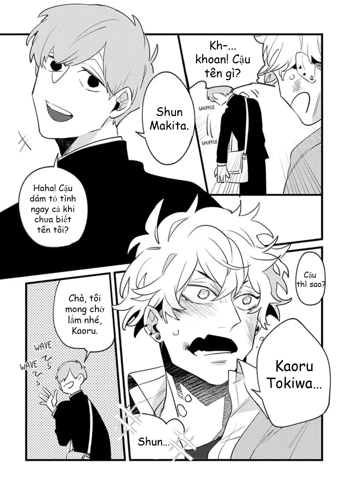 Đừng Xen Vào Chuyện Tình Cảm Của Shun - Chap 1