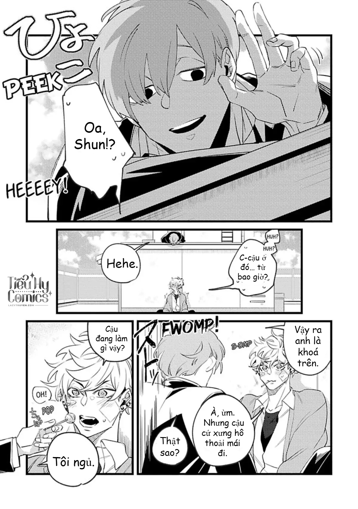 Đừng Xen Vào Chuyện Tình Cảm Của Shun - Chap 1