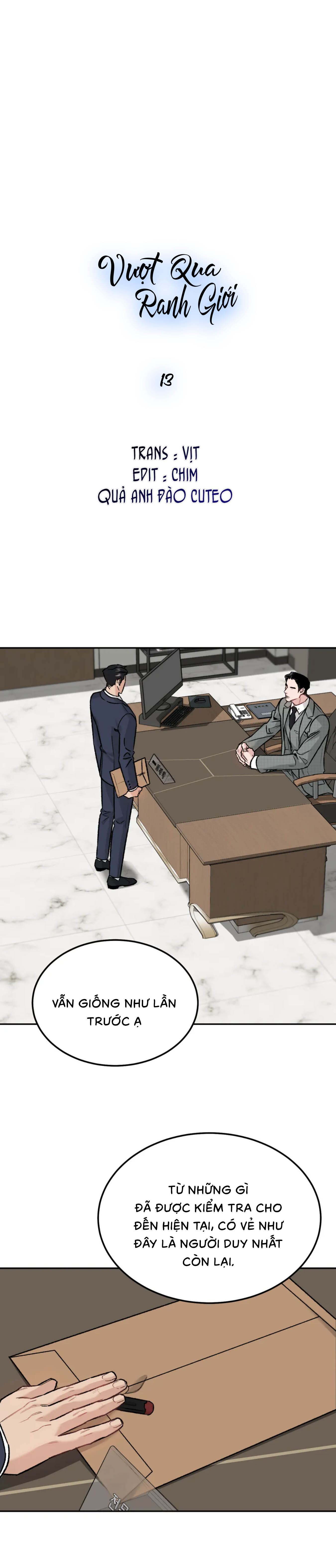 Vượt Qua Ranh Giới - Chap 13