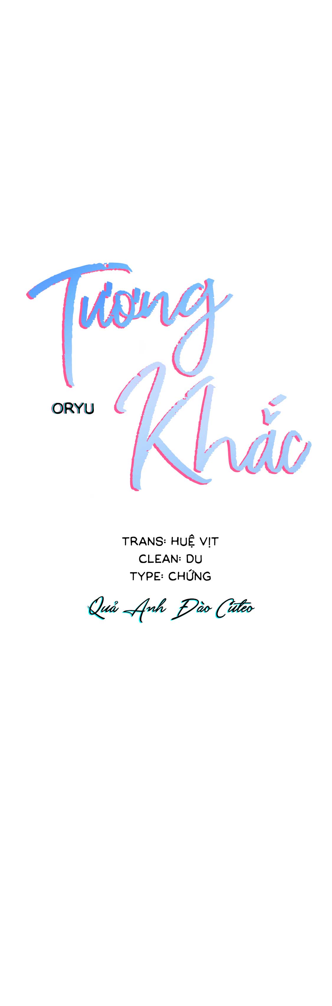 Tương Khắc - Chap 1