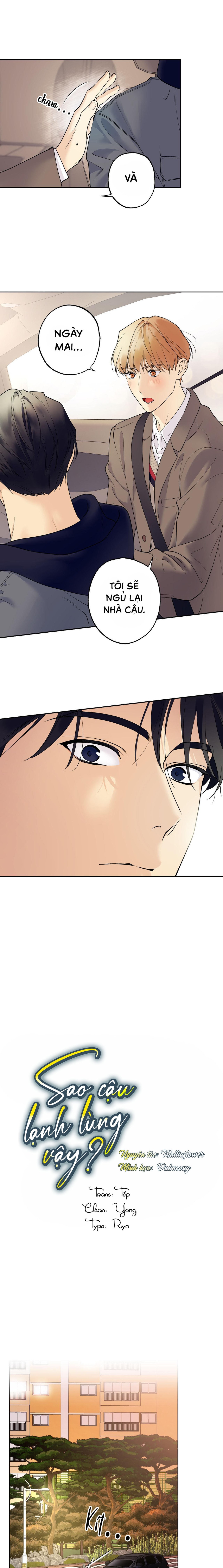 Sao Cậu Lạnh Lùng Vậy? - Chap 35