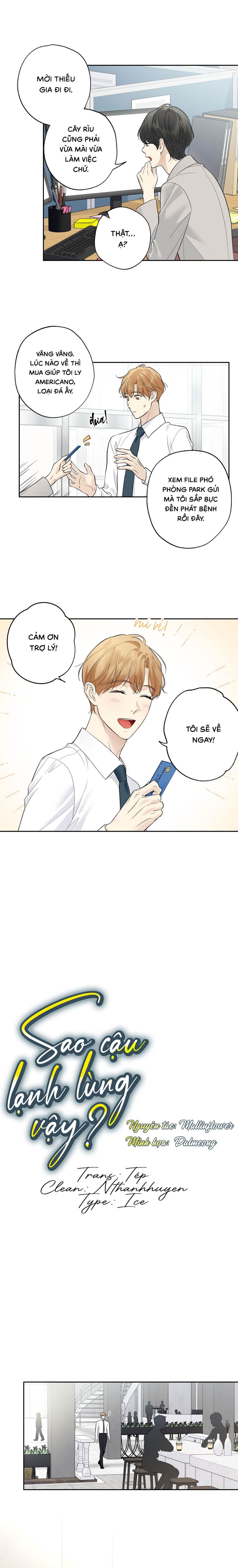 Sao Cậu Lạnh Lùng Vậy? - Chap 71