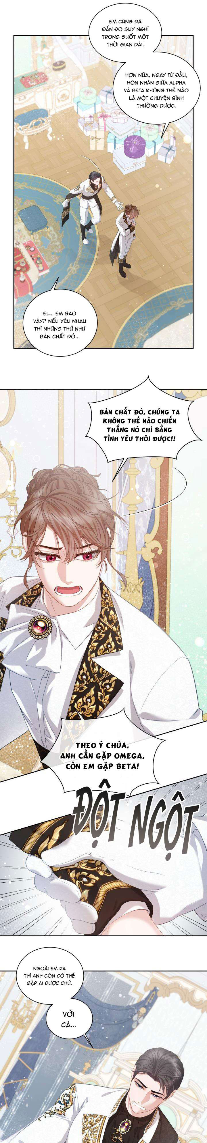 Bá Tước Beta Biến Đổi Thành Omega - Chap 1 - 19+